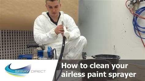 how to clean an airless paint sprayer: exploring the nuances of airless spray technique